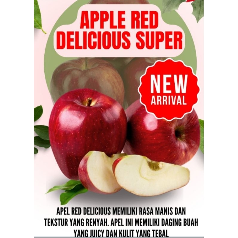 Apple buah apel red blecius per 1 kg buah