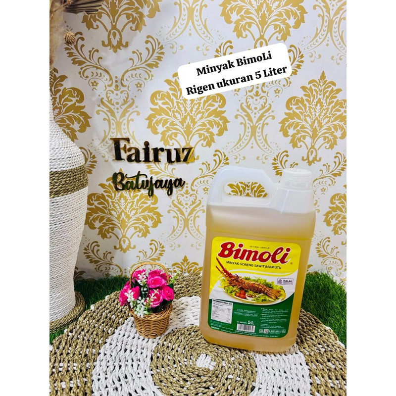 

Minyak goreng bimoli rigen 5 liter