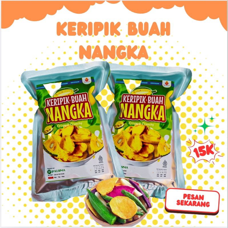 

keripik nangka madu manis kemasan ekonomis 65 gr premium