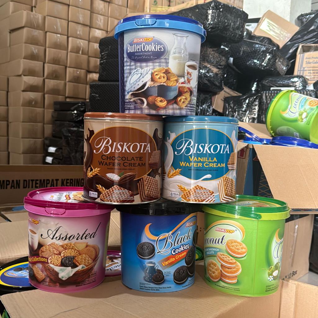 

1 KARTON WAFER EMBER ROTI KALENG BISKITOP isi 6 ember pilih varian