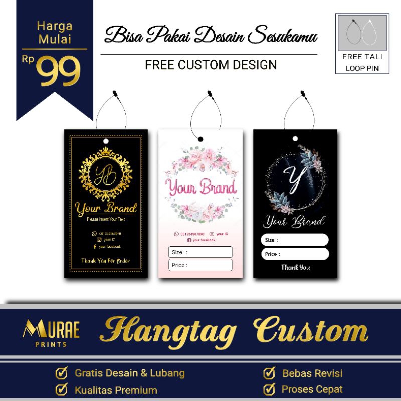 

[TERMURAH] Hangtag | Hang Tag | Hang tag custom | Hangtag Baju | Cetak Hang tag | Label | Label hijab | Label Baju Custom | Tag label baju | Hang tag label | hangtag label baju | Hangtag Custom | Hangtag Baju Custom | Label Baju | hang tag jilbab