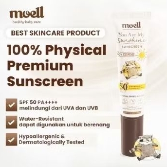 Moell Sunscreen Anak SPF 50+ PA++++
