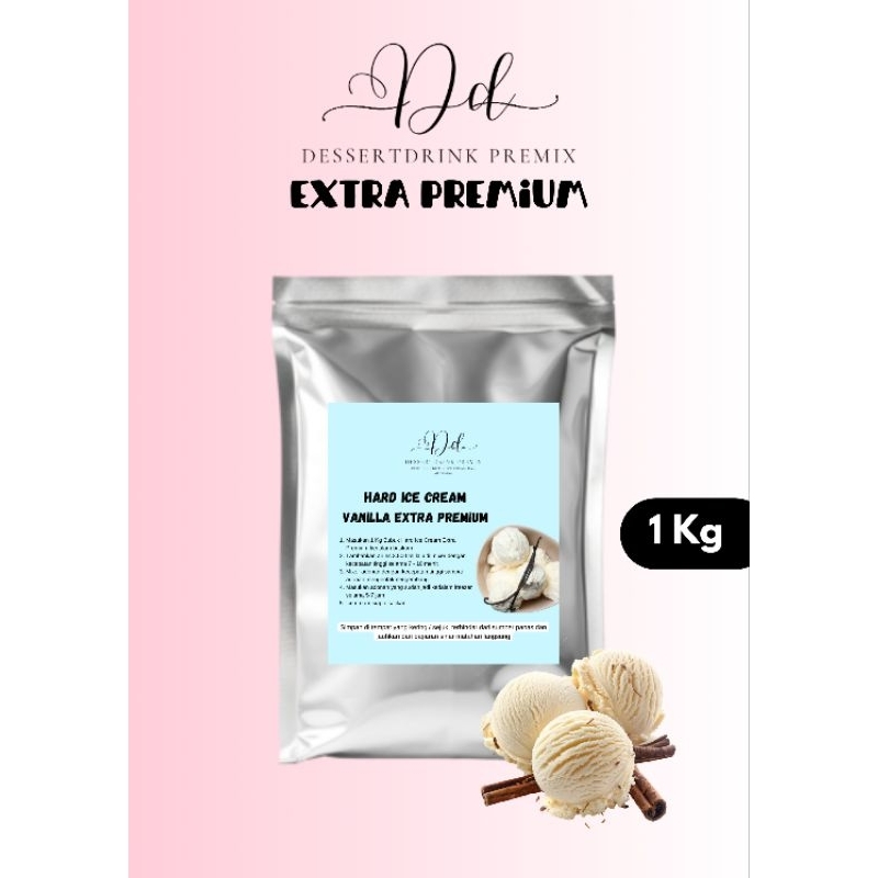 

Bubuk Hard Ice Cream Rasa VANILLA 1Kg/1000Gram Extra Premium Dessertdrink Powder / Ice Cream MURAH / Bubuk Ice Cream 1kg Aneka Rasa / Bahan Ice Cream Varian Rasa / Bubuk Ice Cream / Ice Cream Powder / Bubuk Es Cream / Bubuk Es Krim / Tepung Es Krim