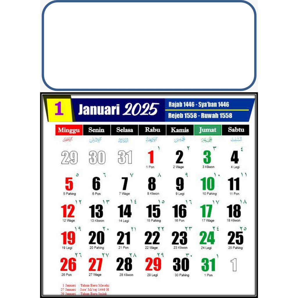 

KALENDER 2025