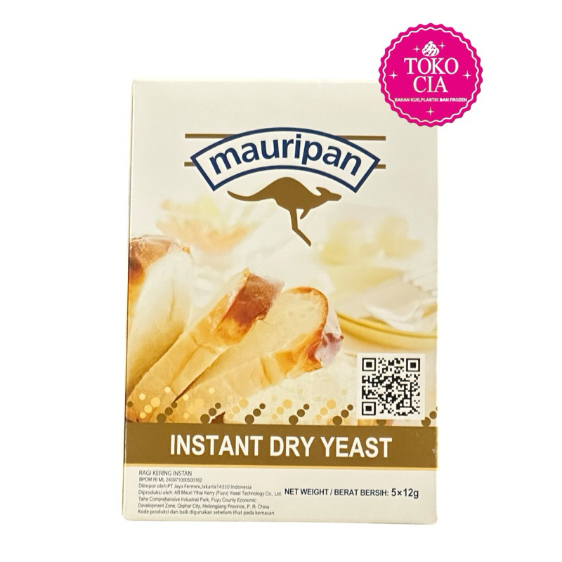 

Mauripan Instant Dry Yeast Ragi Kering Instan 12gr