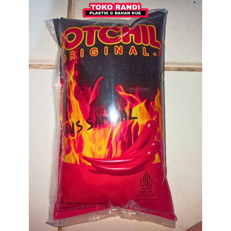 

SAUS HOTCHILI Original 1kg / Saus Bantal