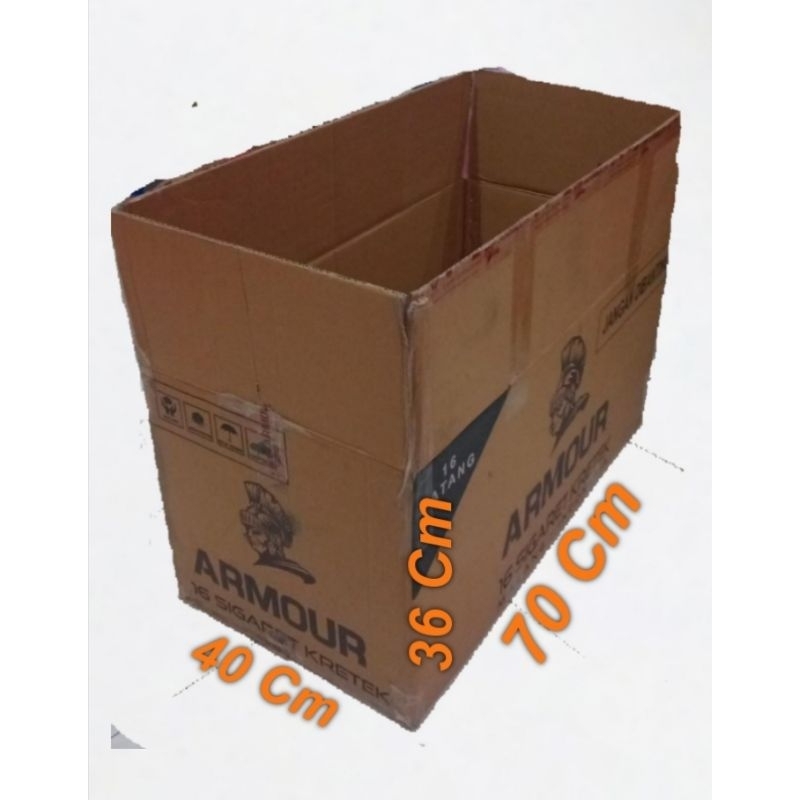 

KARDUS JUMBO KARDUS PACKING TEBAL 70X40X36