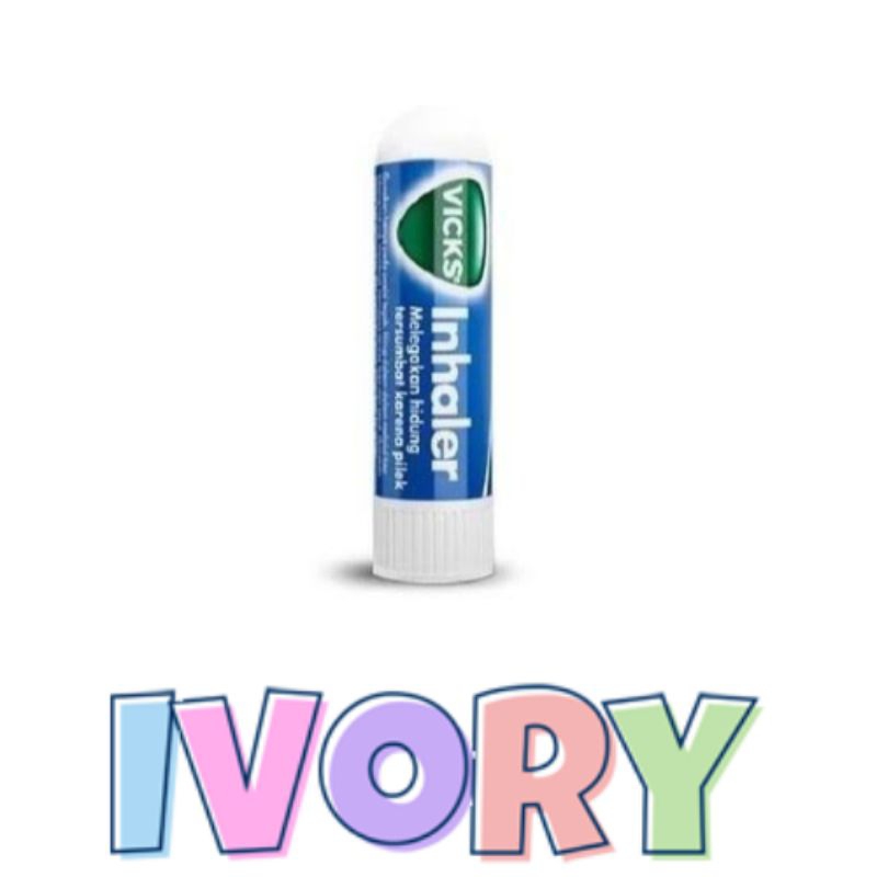 𝙄𝙫𝙤𝙧𝙮 Vicks Inheler 0,5Ml Melegakan Hidung Tersumbat