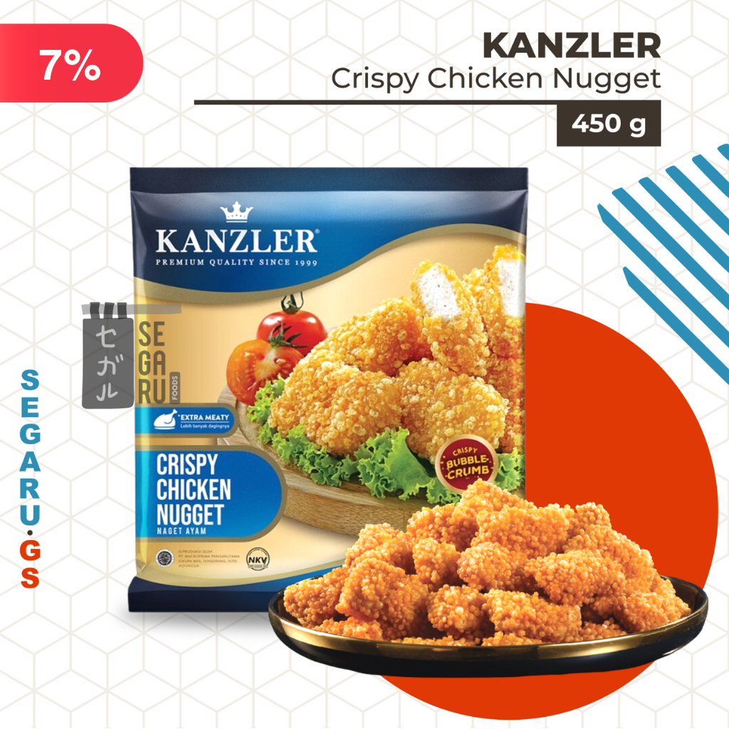 

KANZLER Crispy Chicken Nugget Ayam 450 gram
