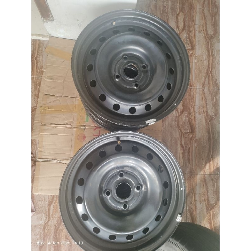 Velg Kaleng R16 baut 4 pcd 114 ori Wuling alvez alves
