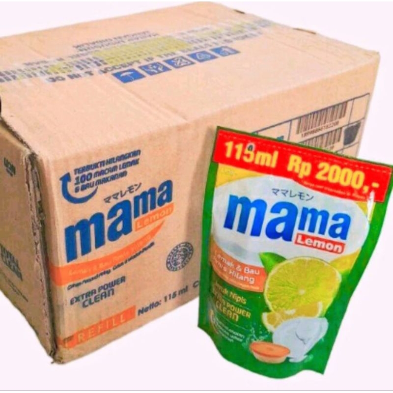 SABUN CUCI PIRING MAMA LEMON 2000 1 DUS