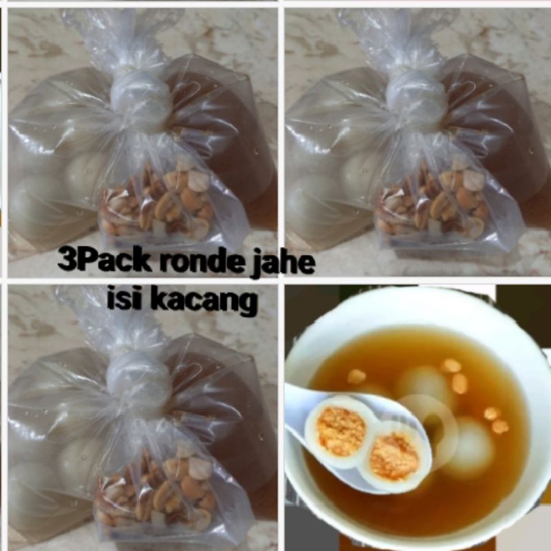 

Wedang Jahe Ronde Isi Kacang 3Pack (@5Biji)