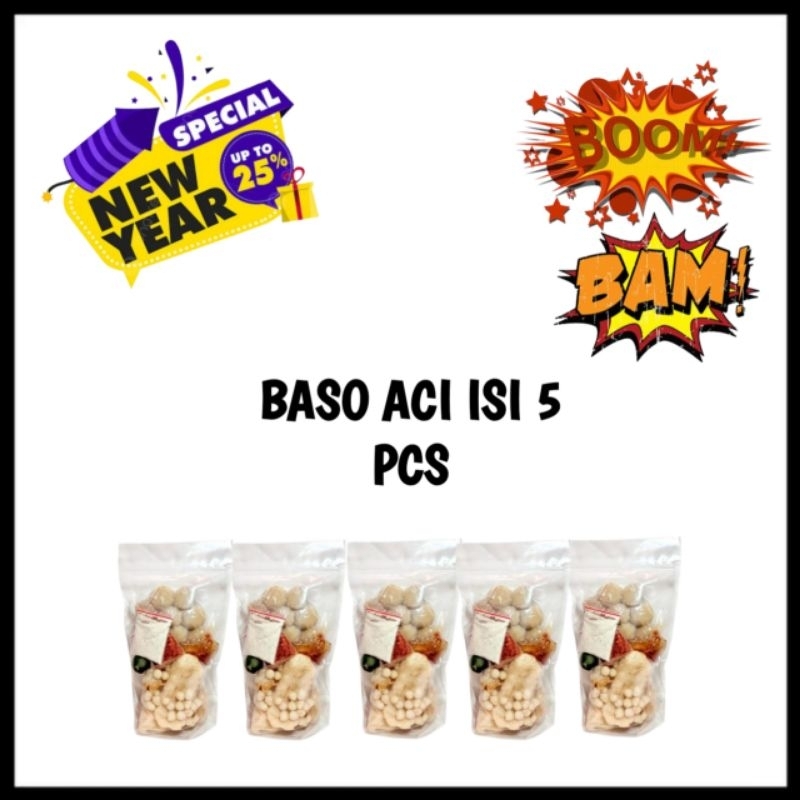 

baso aci isi 5 pcs / baso aci 5 pcs / baso aci paket 5 pcs / boci gargantua