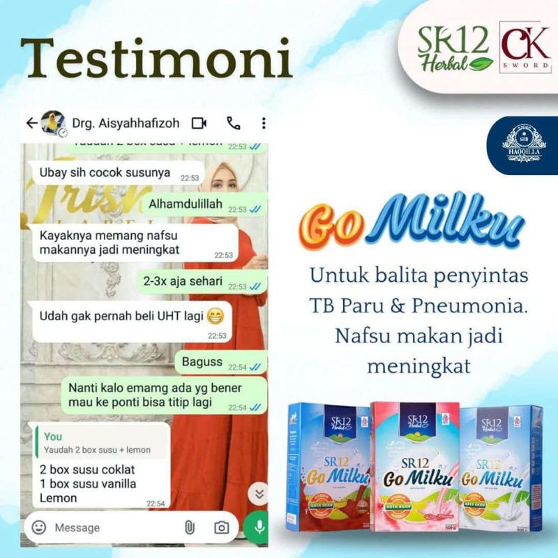 

susu kambing etawa gomilku SR12