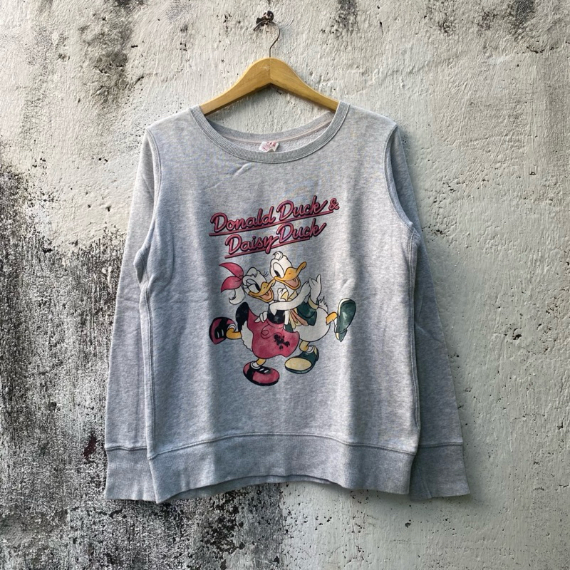 Crewneck Uniqlo UT X Disney - Size L - Jaket Sweater Sweatshirts