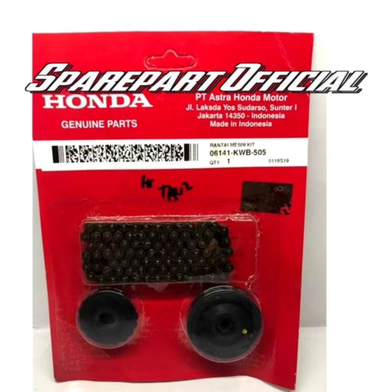 Rantai Keteng Set KWB Honda Motor Blade 110,Revo Absolut