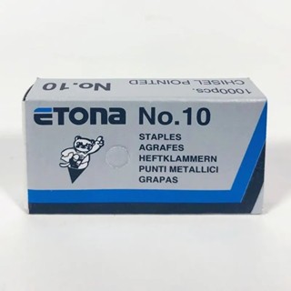 

staples etona no.10 perpack (20 kotak kecil) / isi hekter etona no 10 / isi stapler etona no 10