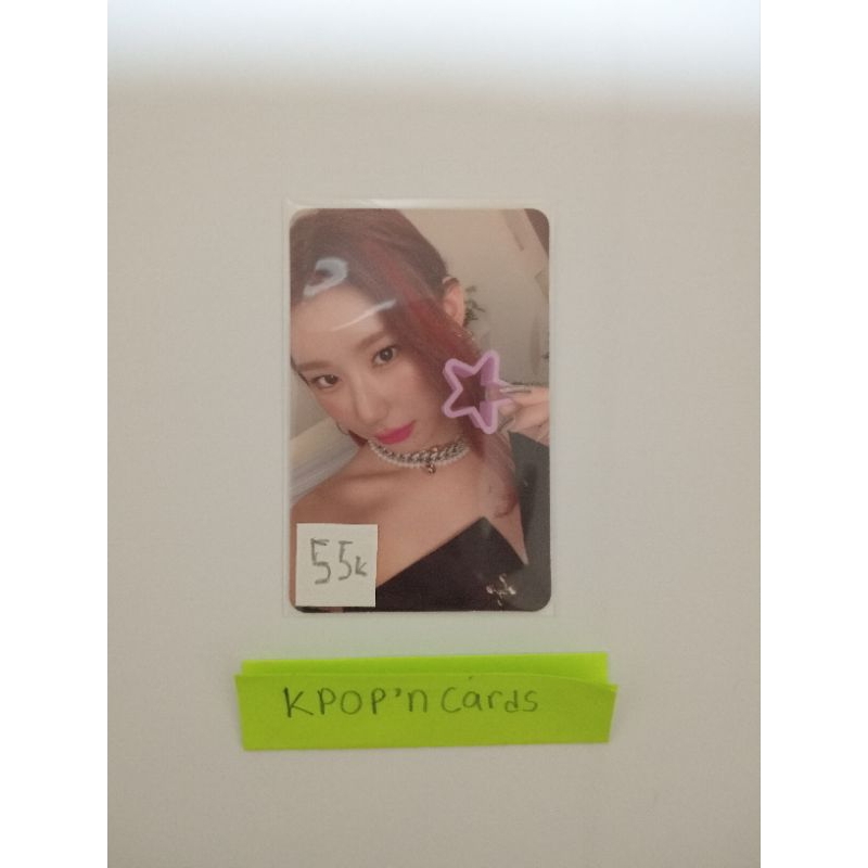 Chaeyoung Crazy In Love photocard official, Chaeyoung bintang