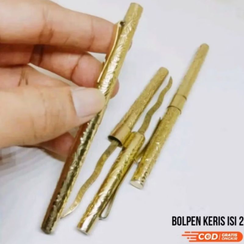 

BOLPEN KUNINGAN BOLPEN KEMBAR BOLPEN ISI 2