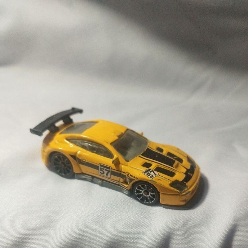 Hot Wheel Ferrari 575 GTC Yellow Loose