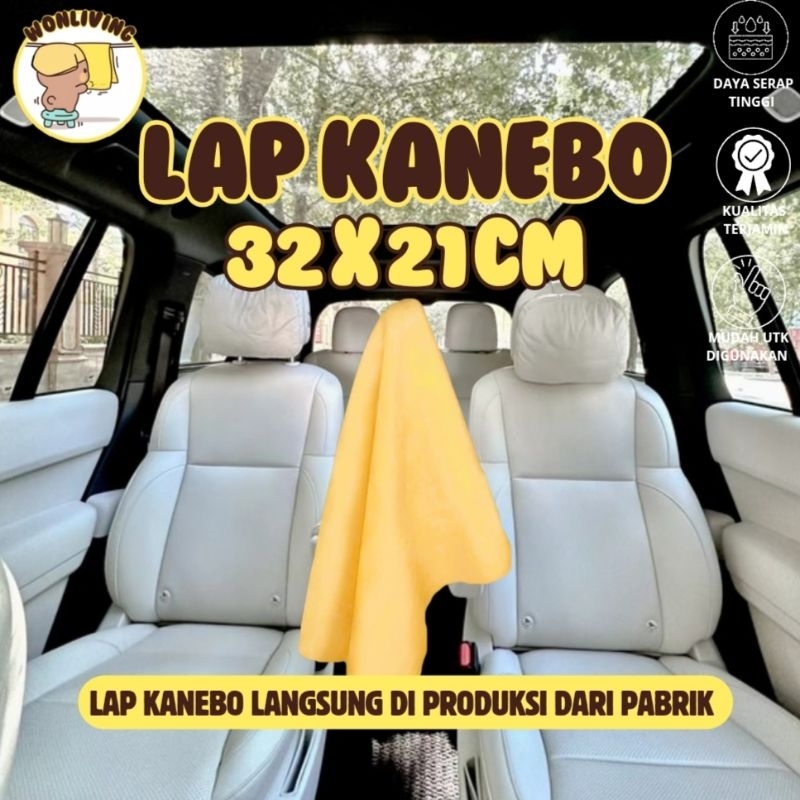 Lap Kanebo 32 x 21 CM |  Kain Lap serat Motor / Mobil / Perabotan rumah