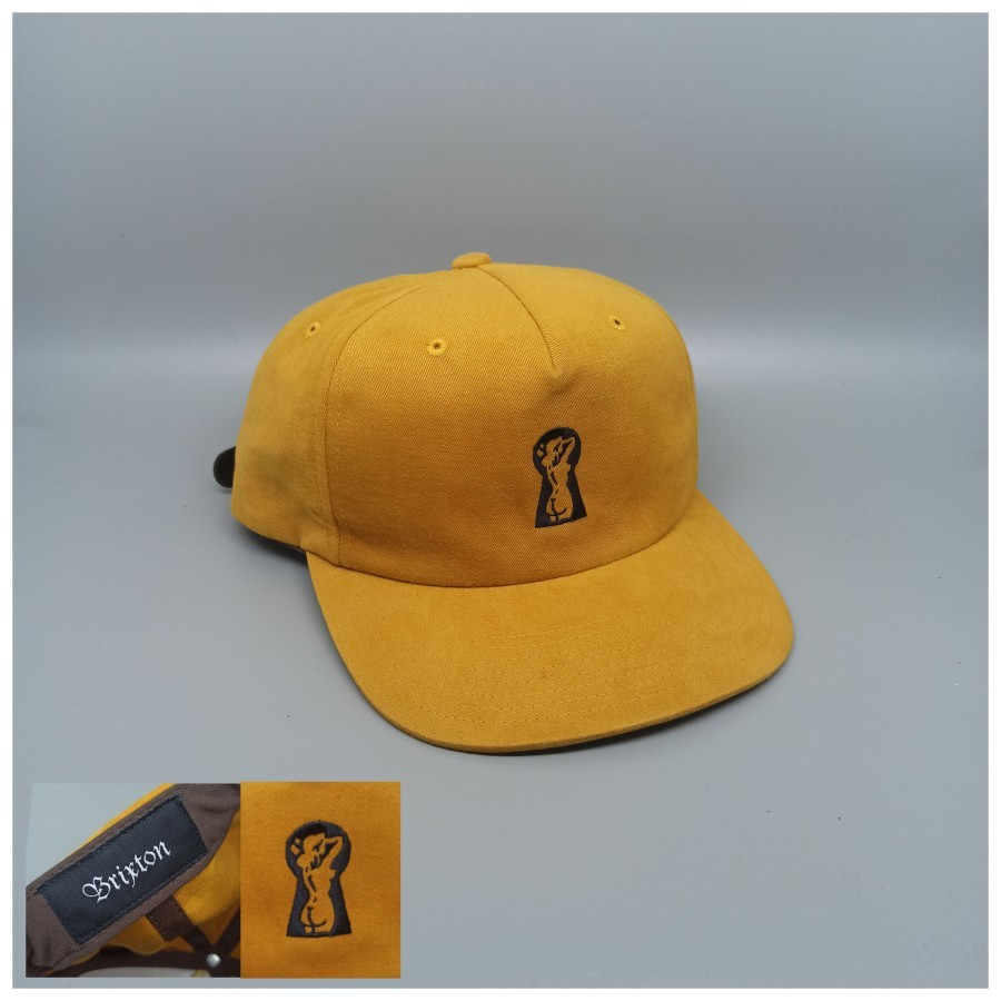 Topi Brixton Snapback Art Women Second Preloved Original 594