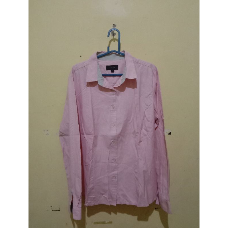 [PRELOVEDBY.IWIDDD] KEMEJA PINK - PADINI