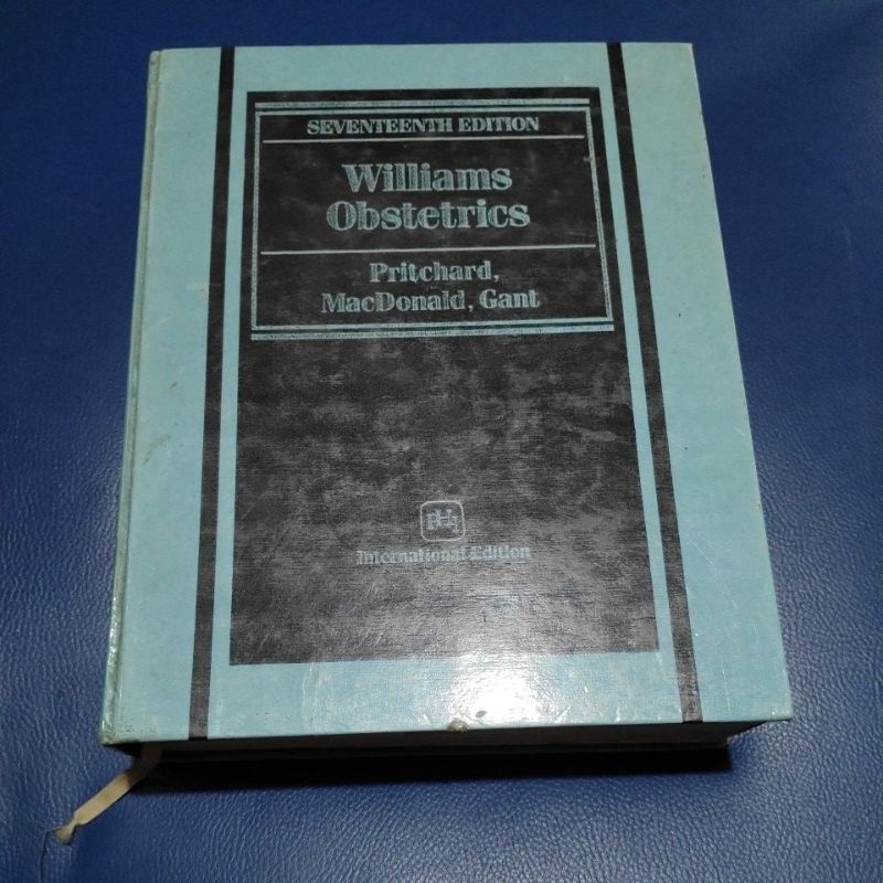 BUKU WILLIAM OBSTETRICS SEVENTEENTH EDITION PRITCHARD MACDONALD GANT