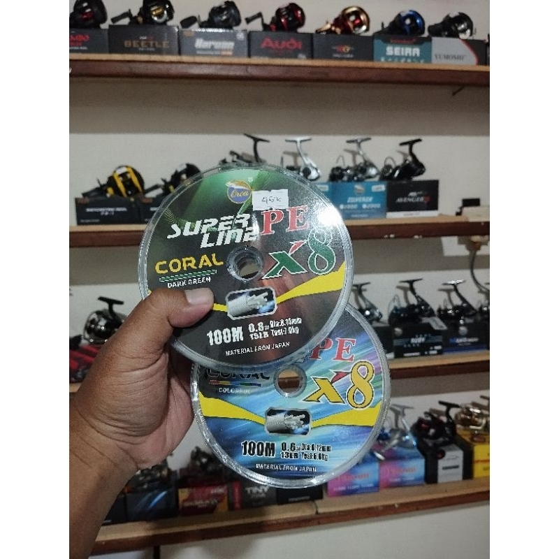 Senar PE Orca Coral Super Line X8
