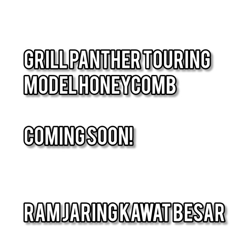 Grill panther touring honeycomb