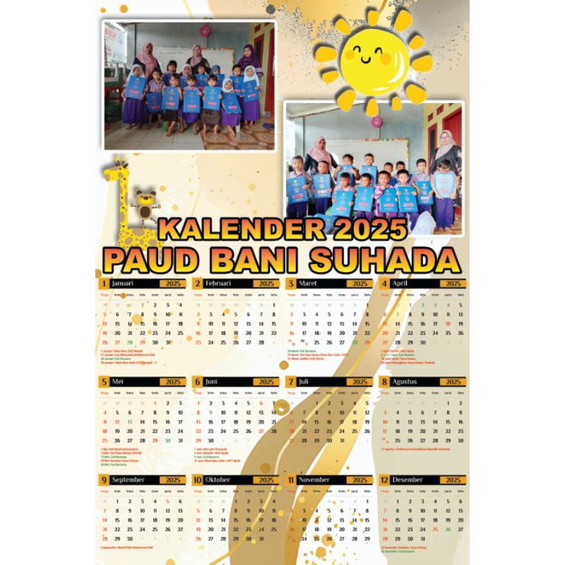 

Kalender Custome ( Tanpa Minimal Order )