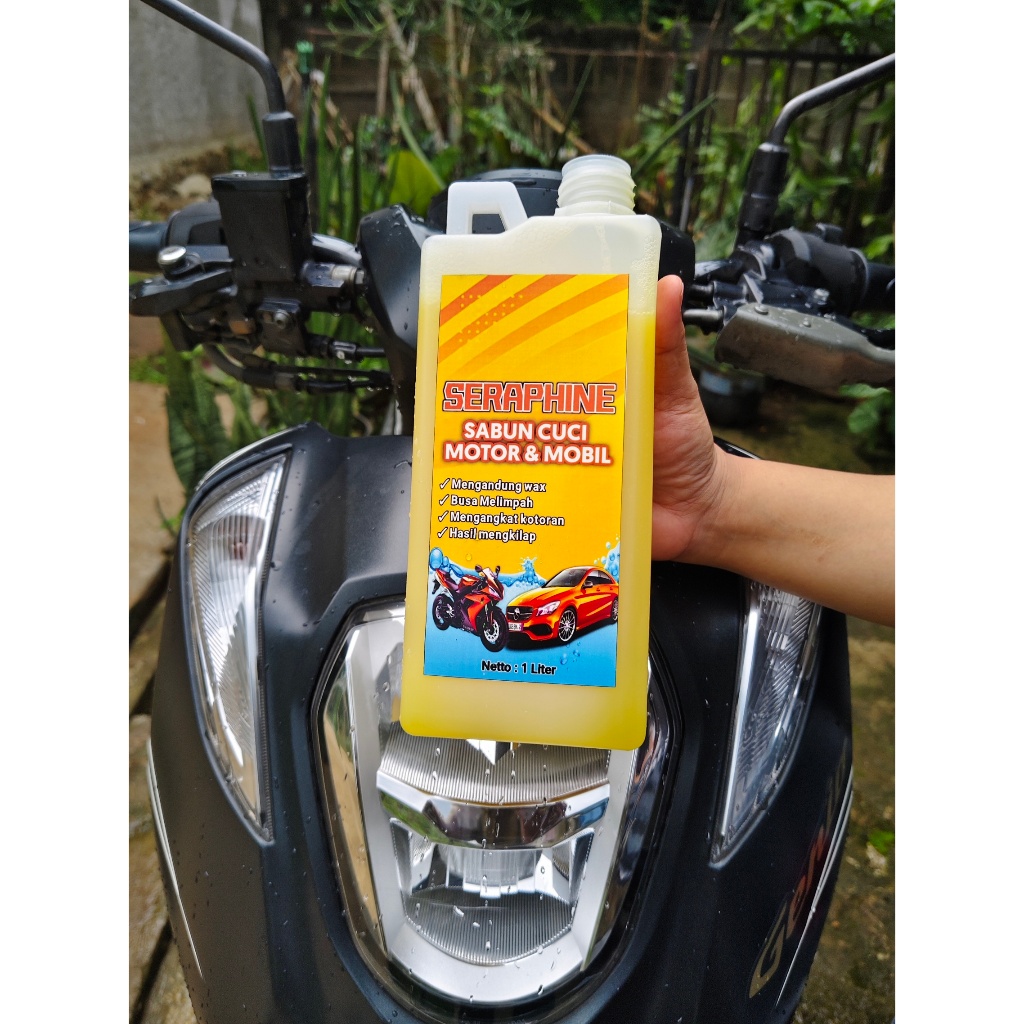 SAMPO MOTOR & MOBIL | SABUN CUCI MOTOR | SABUN CUCI MOBIL