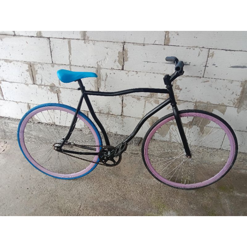 SEPEDA FIXIE BEKAS UK 20" & UK 26" NORMAL CAT ULANG (REPAINT) / SEPEDA FIXIE DEWASA SECOND UKURAN 20