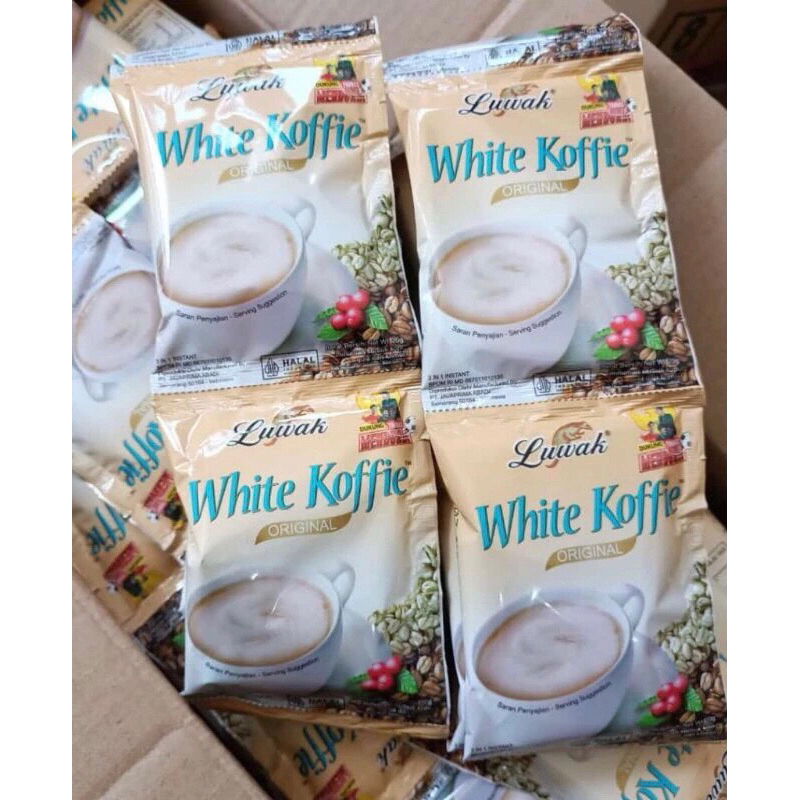 

Kopi Luwak white Coffe original 20g RENCENG (ISI 10) PROMO