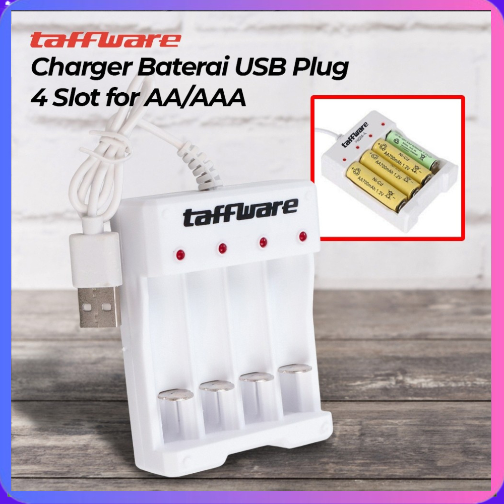 Charger Baterai AA AAA Cas Batre Charger AA dan AAA Baterai Isi Ulang Ni cd Rechargeable Battery