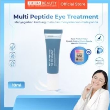 Cleora Multipeptide Eye Treatment - Cream Penghilang Mata Panda Wanita Pria Serum Untuk