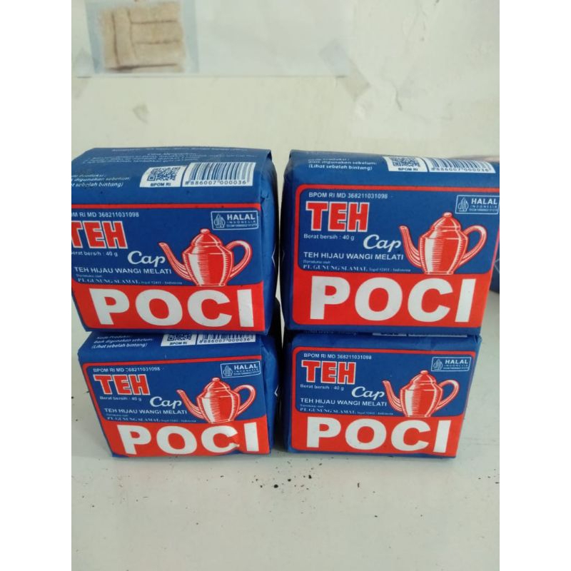 

teh tubruk cap poci 40gr