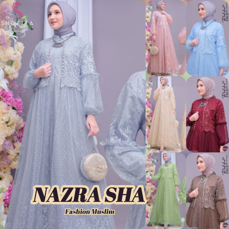 (9) SHOFIA RAFIKA  Baju Dress wanita muslimah Rafika Dress by Shofiya. Nazra Sha