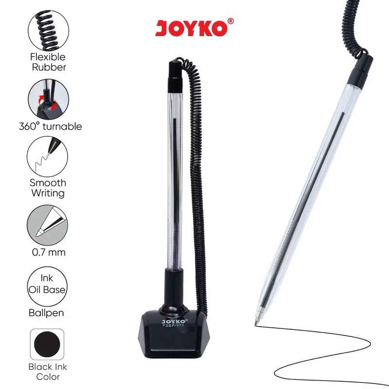 

Pulpen Meja Joyko PSBP-177 0.7mm Pen Stand