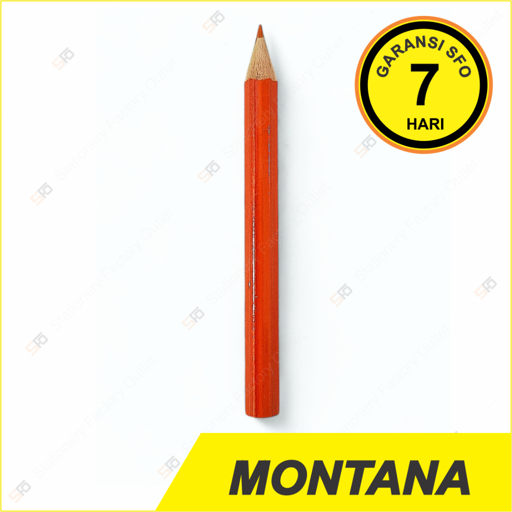 

Pensil Warna Montana Mini Satuan - Orange - SFO Semarang Official