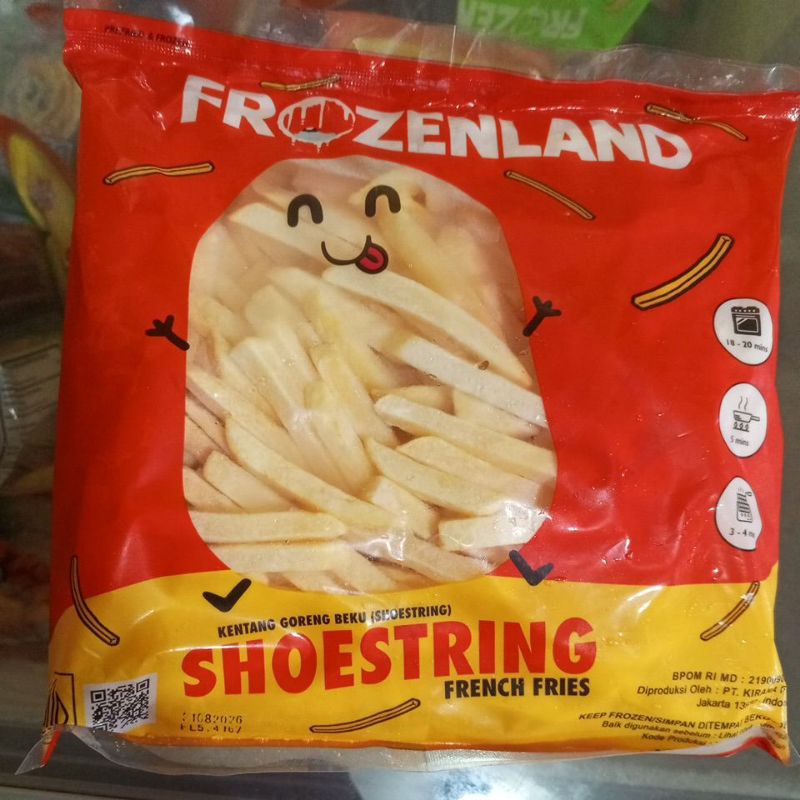 

Frozenland Shoestring French Fries
