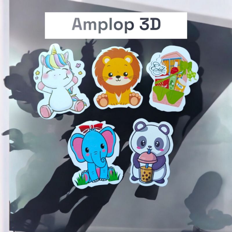

10pcs amplop 3D
