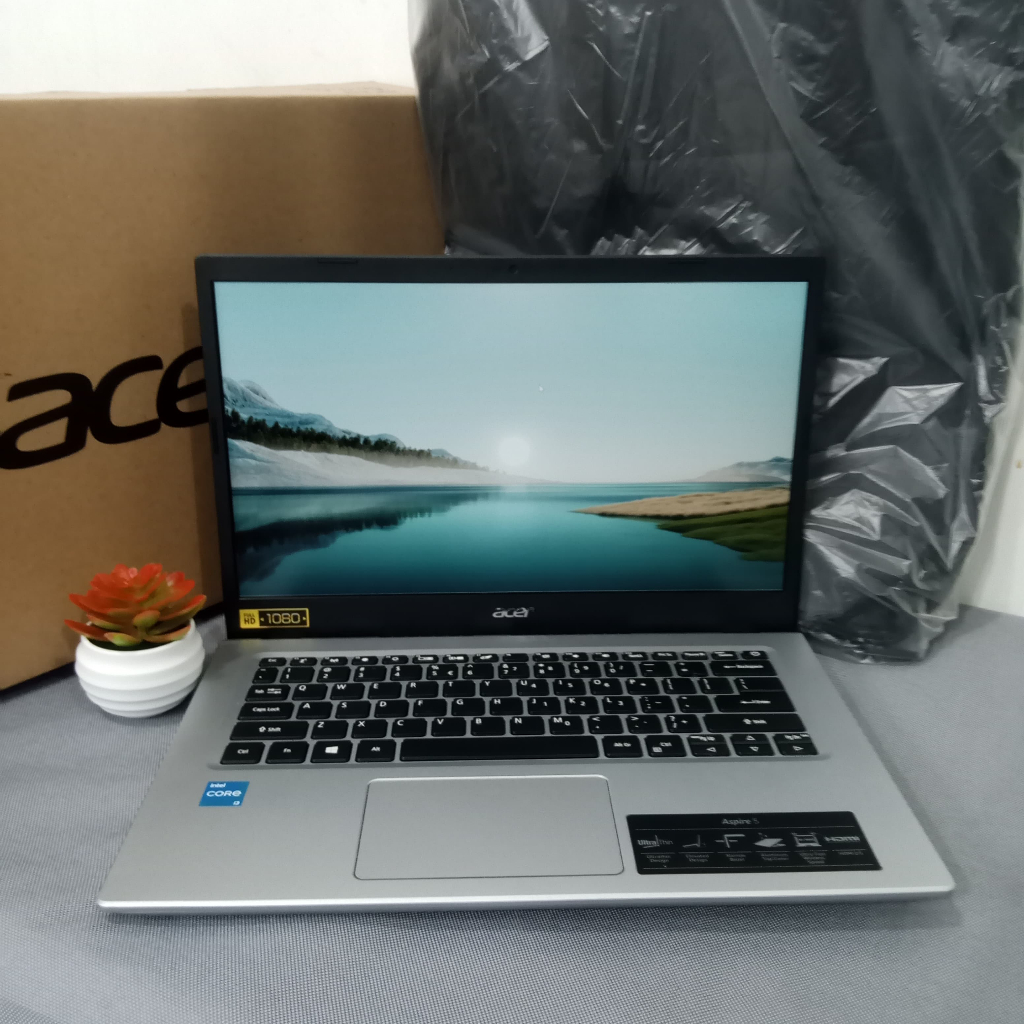 LAPTOP BARU ACER ASPIRE 5 A514-54 INTEL CORE I3-1115G4 RAM 8GB SSD 512GB LAYAR 14"INCH-FHD GARANSI