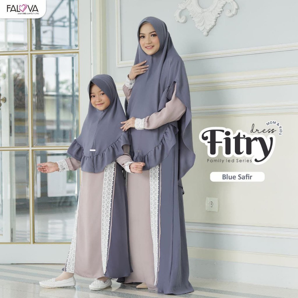 SARIMBIT LEBARAN / BAJU GAMIS COUPLE DEWASA & ANAK JUMBO / HOMEDRESS COUPLE SYAR'I / DRESS COUPLE LE