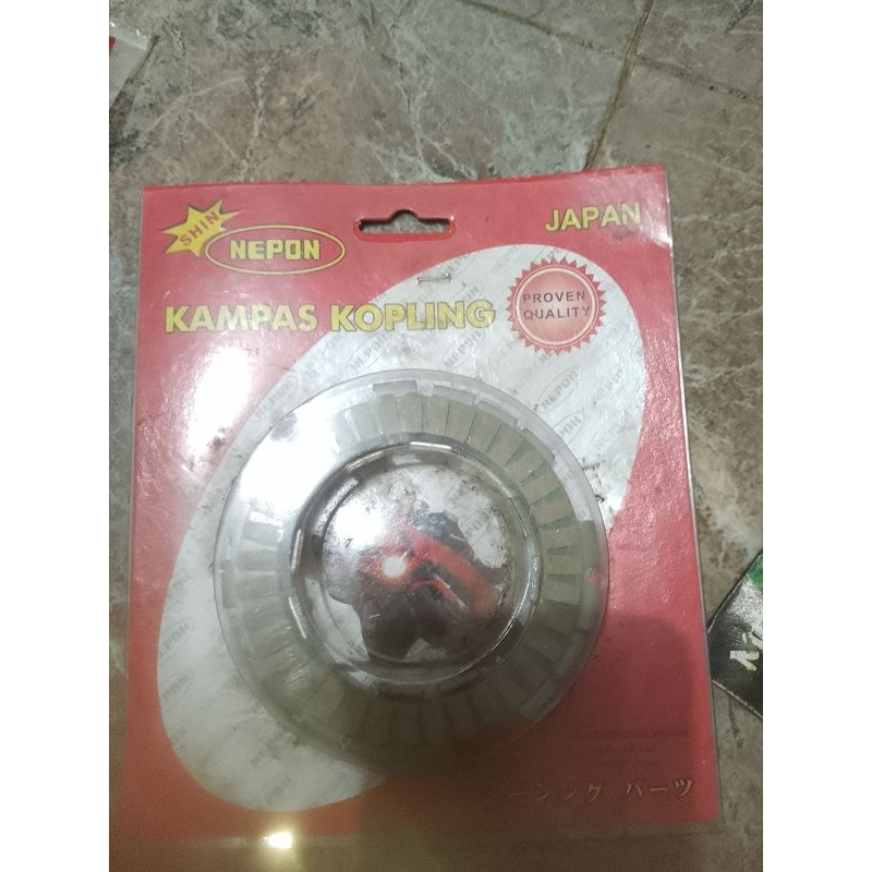 Kampas Kopling Merk neppon Tornado/crystal 110