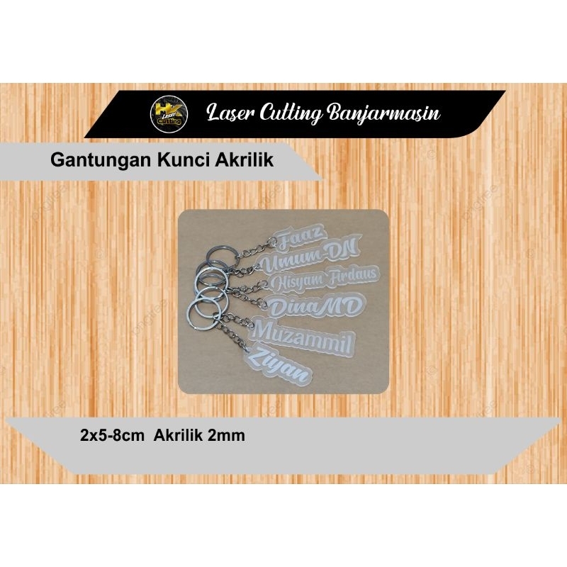 akrilik gantungan kunci,gantungan kunci nama akrilik.