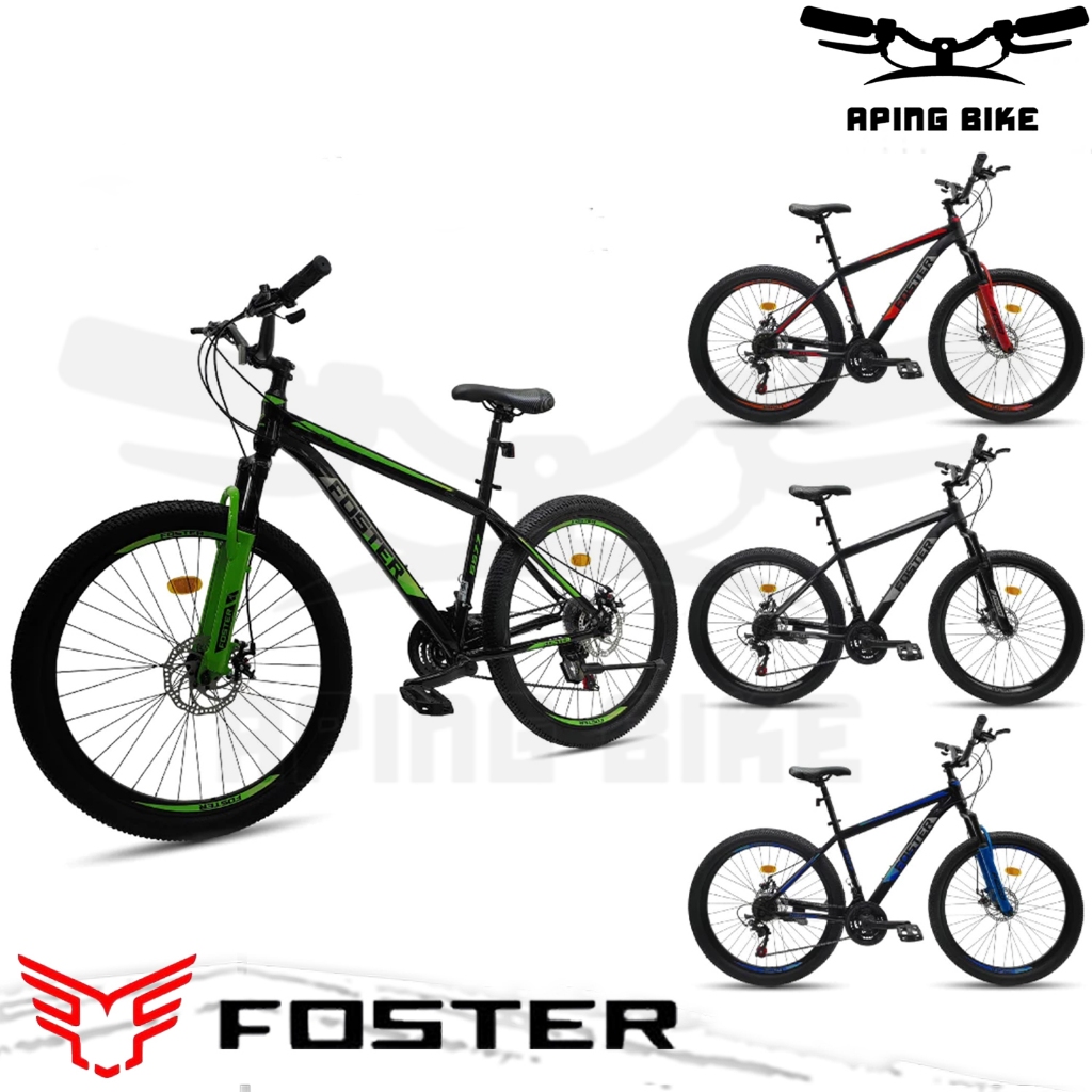 Sepeda Foster 5577 24" 26" Sepeda MTB Sepeda Gunung