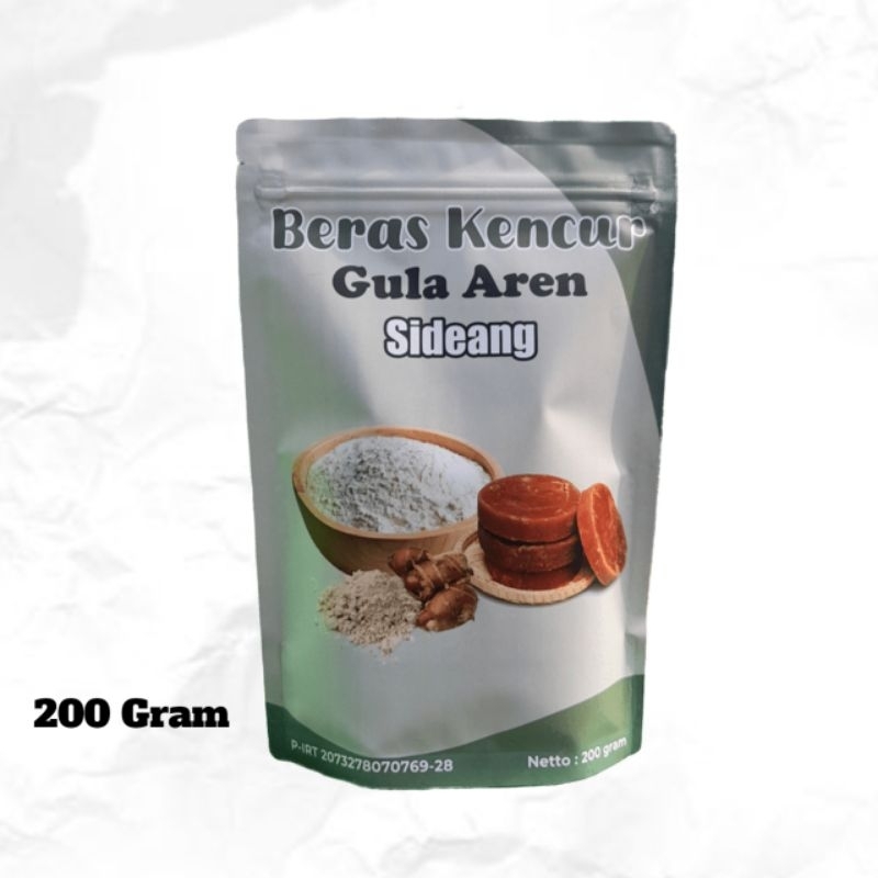 

Jamu Beras Kencur Gula Aren Bubuk 200 gram