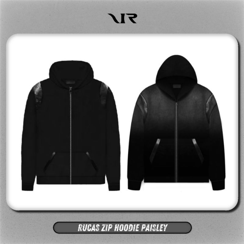 RUCAS ZIP HOODIE PAISLEY
