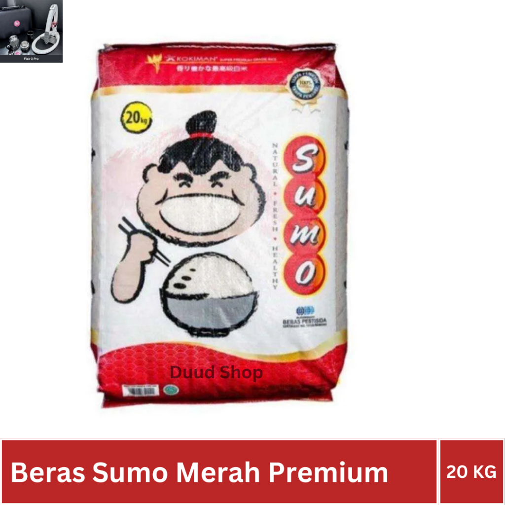 

Beras Sumo Merah 20KG - Beras Sumo 20kg merah